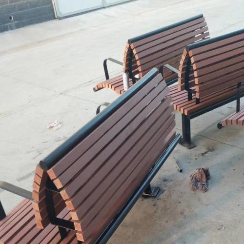 宁夏公园椅 露天户外长椅 休闲椅 铝艺、铁艺座椅 木质防腐椅
