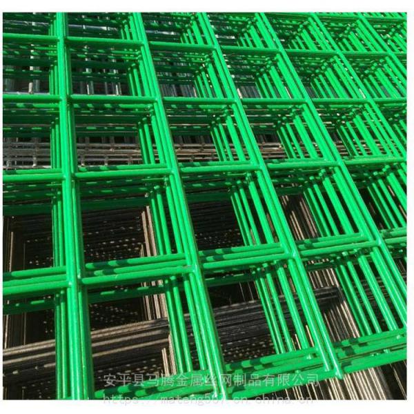 银川荷兰网 铁丝网格 围栏护网 墨绿色、草绿色、橘黄色 抗老化