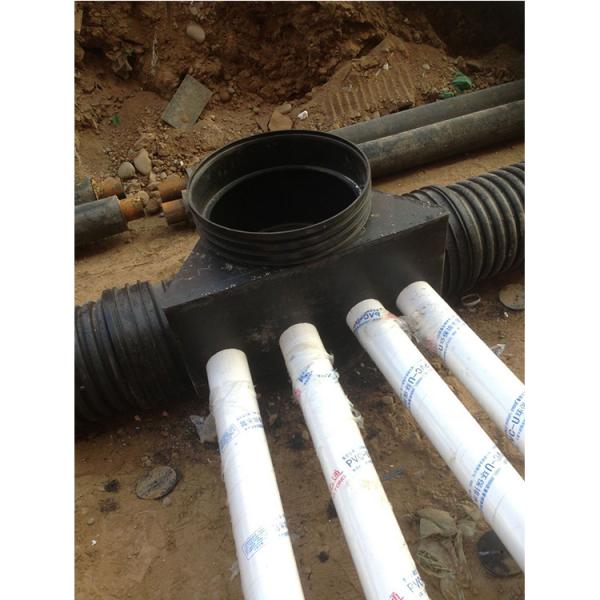 排水用HDPE检查井 适用于居住区、公共建筑区、厂区等 支持不下井操作